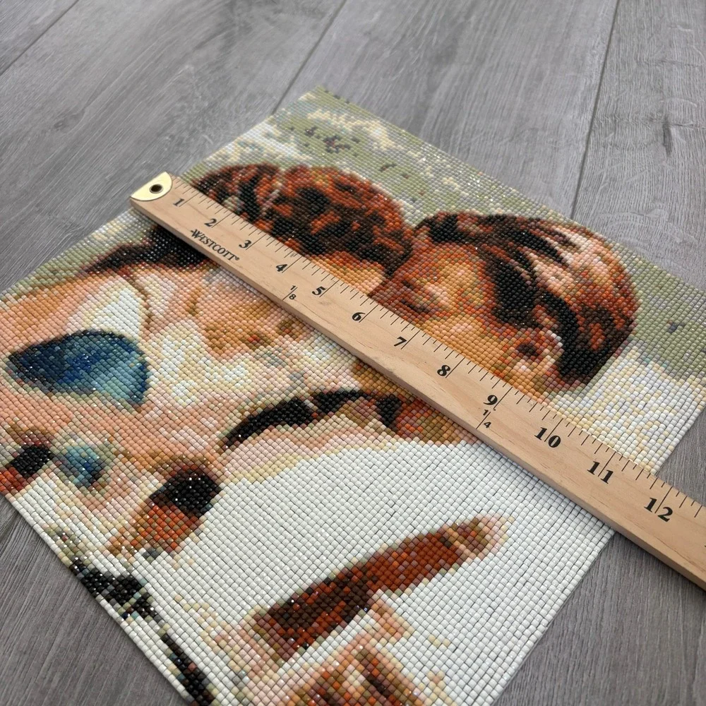 Titanic Jack and Rose Finished Diamond Art Painting 11.5x11.5 Movie Decor Mosaic